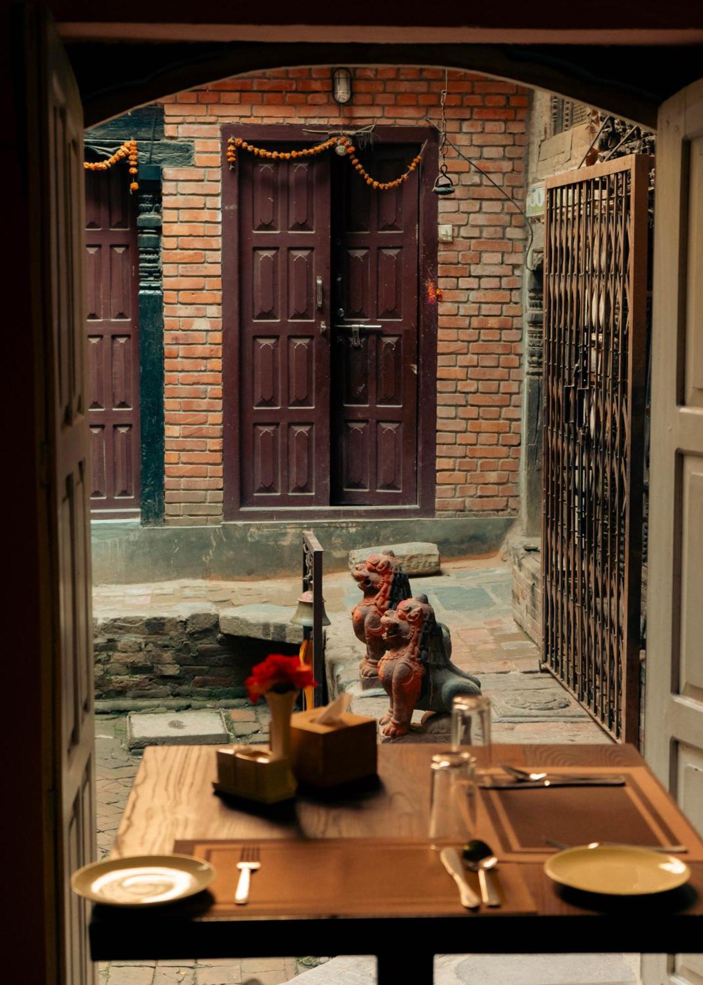 Manju Baha Hotel School Bhaktapur Exterior photo